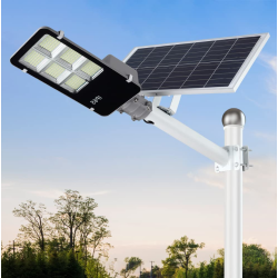 Соларна лампа с панел и стойка - 1800W