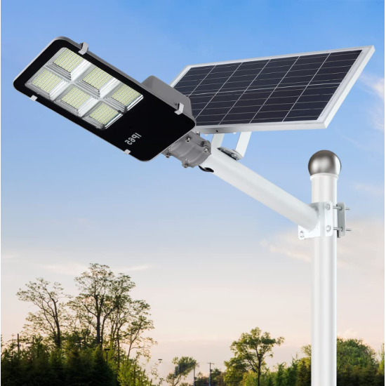 Соларна лампа с панел и стойка - 1800W